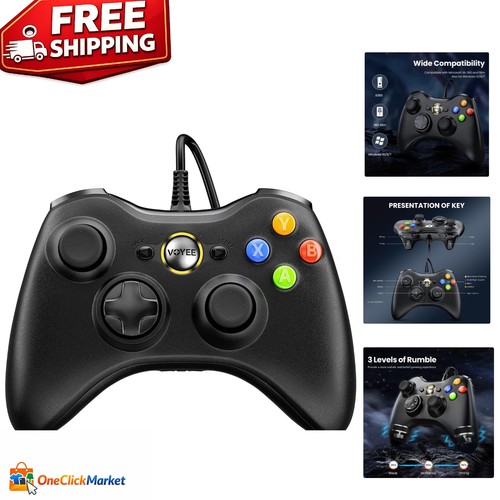 Controller xbox 360 cablato - controller,